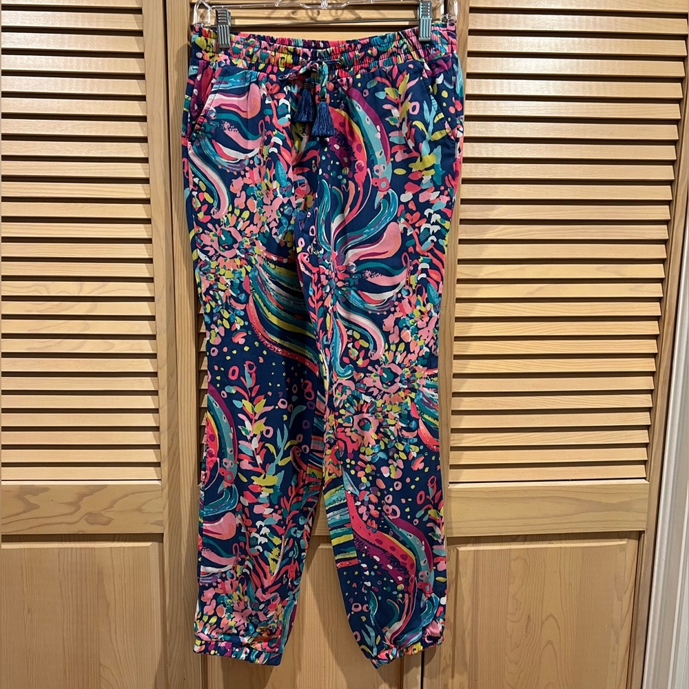 Lilly Pulitzer 🌟 RARE - HOLY GRAIL! 🌟 Piper Pant in Beach Loot, Size XS, EUC!!